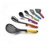 Set 6 Utensilios mas Soporte Colorful Ibili
